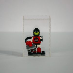 Vitrina pequeña para minifigura